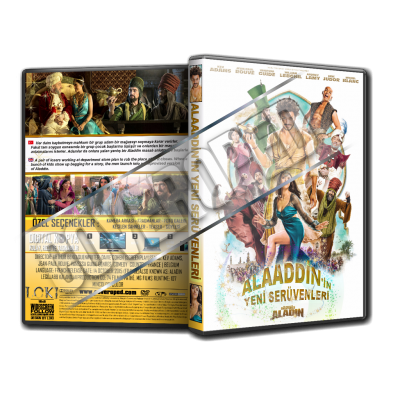 Alaaddin'in Yeni Serüvenleri V2 Cover Tasarımı (Dvd Cover)